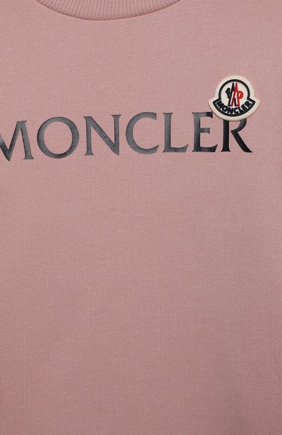 Хлопковый свитшот MONCLER, арт. G2-954-8G797-00-809B3/4-6A, фото 3