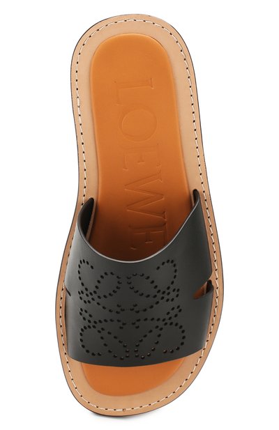 Кожаные шлепанцы LOEWE, арт. 453.10.860, фото 5