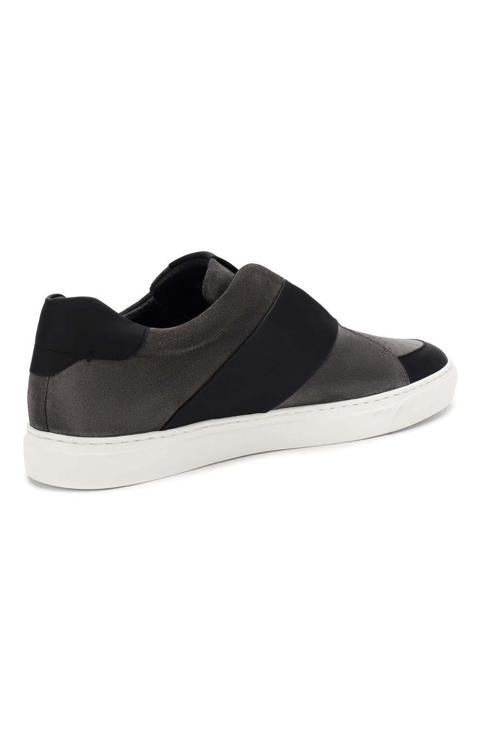 Замшевые кеды HARRYS OF LONDON, арт. B0LT SUEDE/TECH LEATHER/CG, фото 4