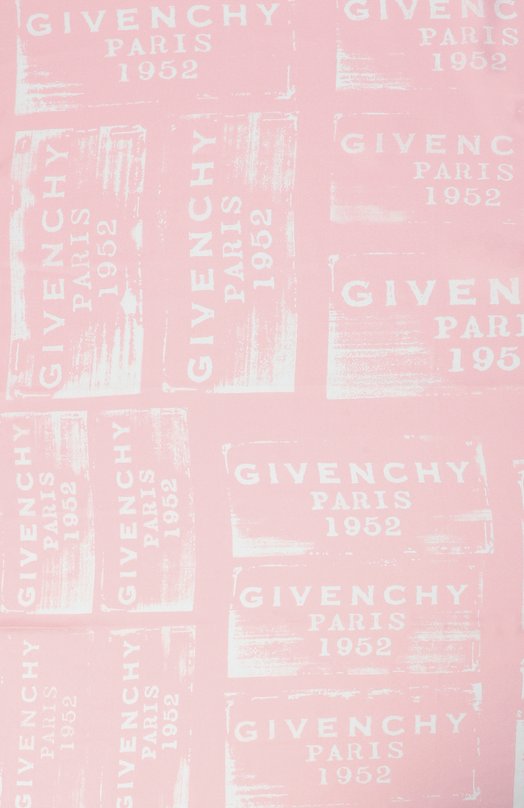 Шелковый платок Givenchy 710009730 Розовый  710009730 Фото 4