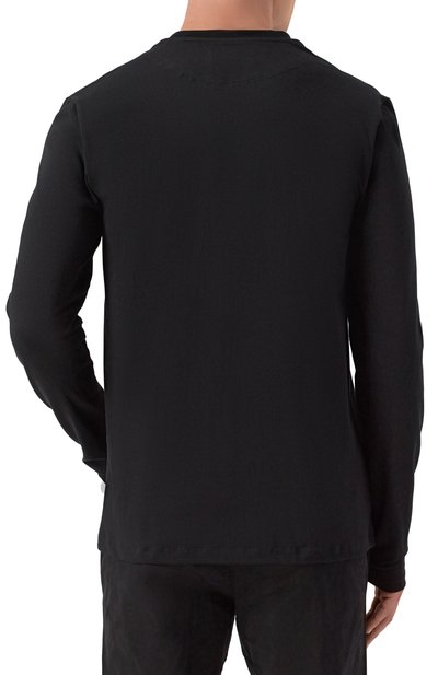 Хлопковый лонгслив DIRK BIKKEMBERGS, арт. BMT1229, фото 4