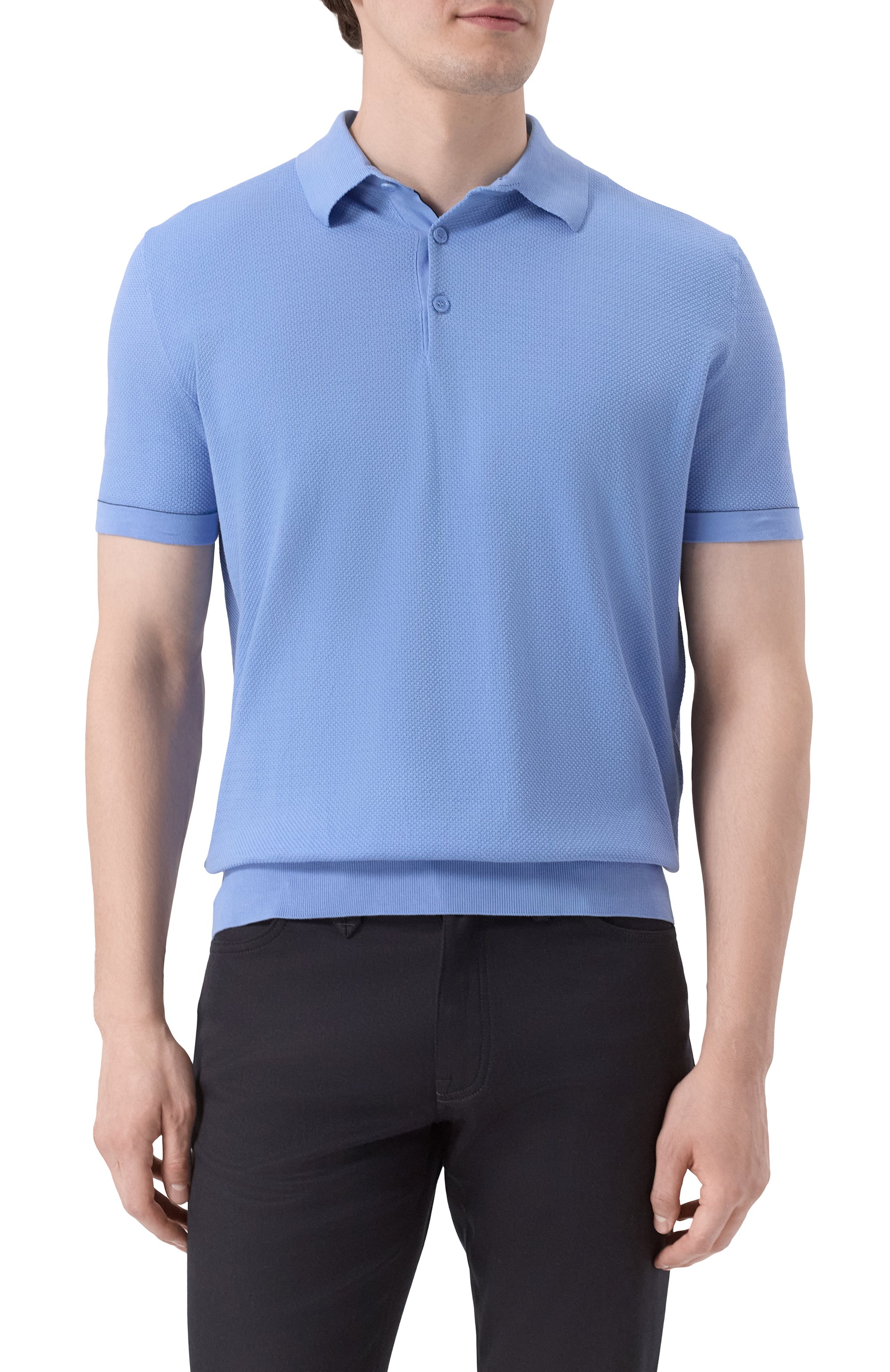 Хлопковое поло BRIONI, арт. UMR200/P0K15, фото 3