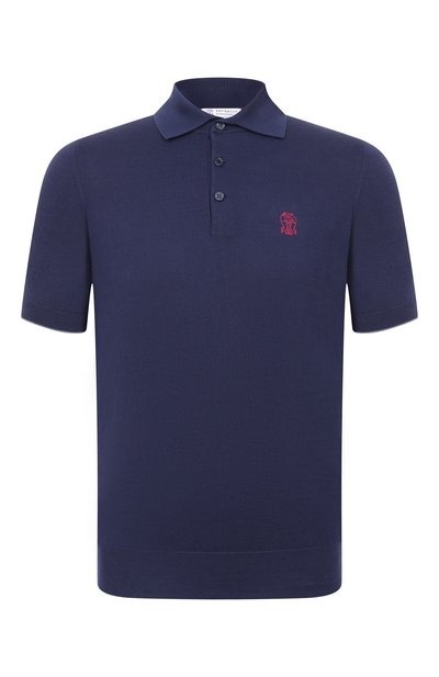 Мужская хлопковое поло BRUNELLO CUCINELLI, арт. M29800195