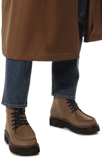 Замшевые ботинки BRUNELLO CUCINELLI, арт. MZSFG2114, фото 3