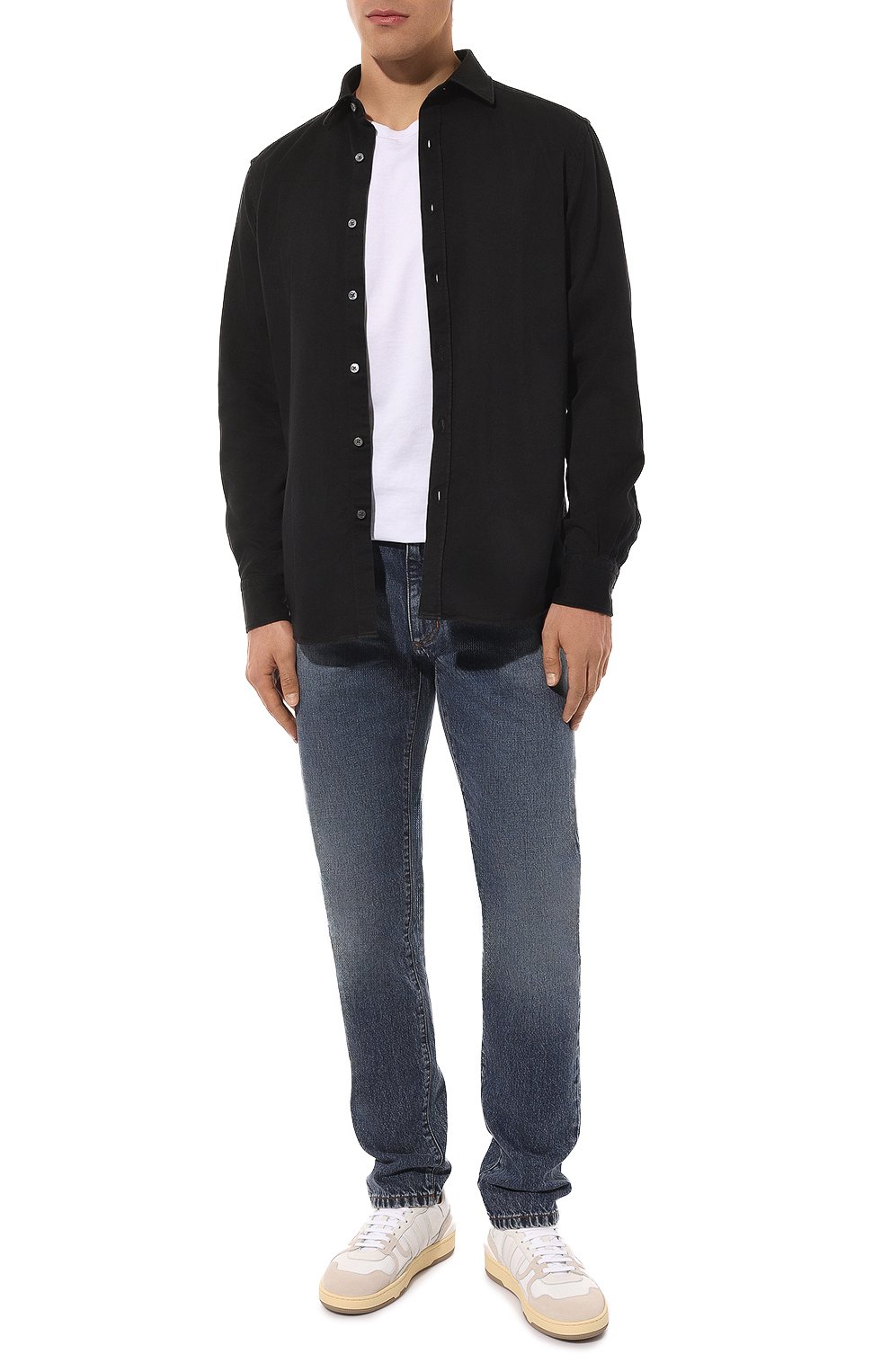 Комбинированные кеды LANVIN, арт. FM-SKDK00-NASH-A20, фото 2