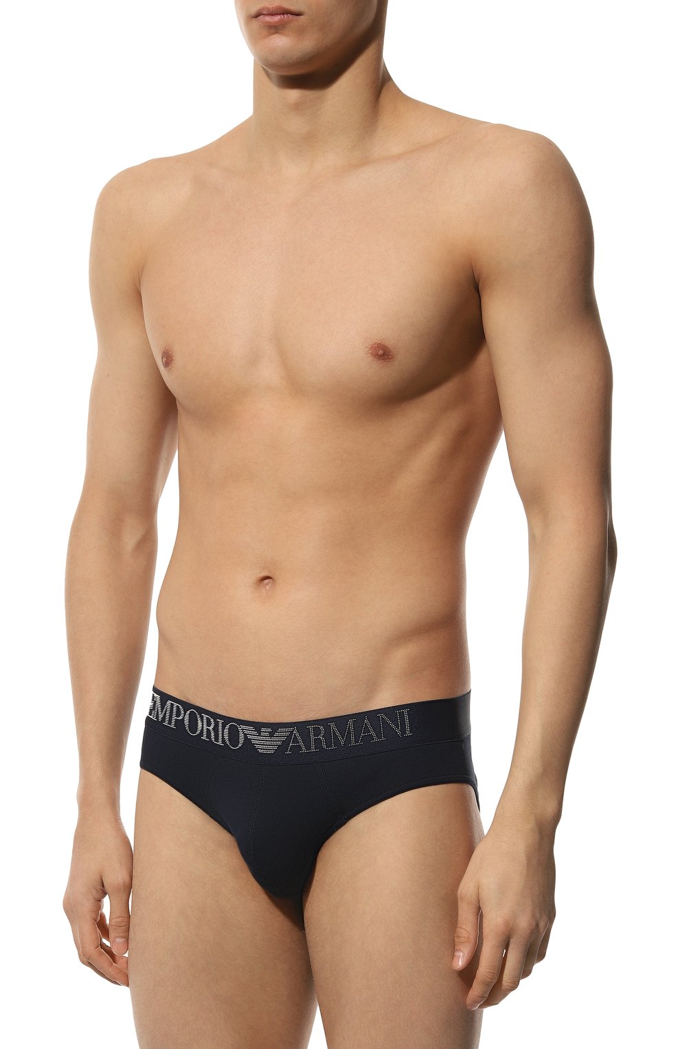Хлопковые брифы EMPORIO ARMANI, арт. 110814/3F755, фото 2