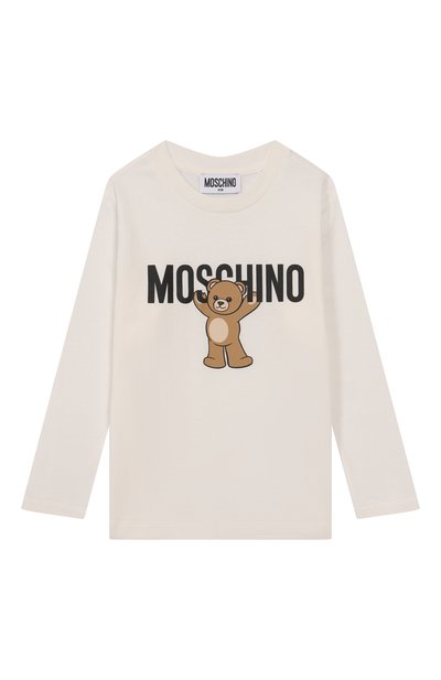 Хлопковый лонгслив MOSCHINO, арт. HT000J/LAA10/10-14
