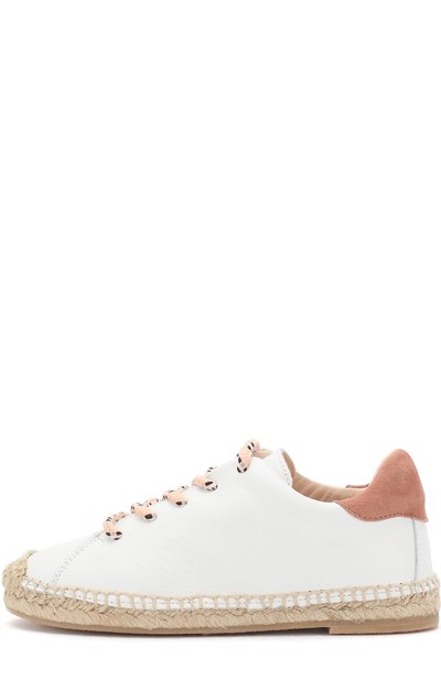 Кожаные эспадрильи на шнуровке MAISON MANGOSTAN, арт. GUARANA/PYTH0N-EFFECT LEATHER, фото 2