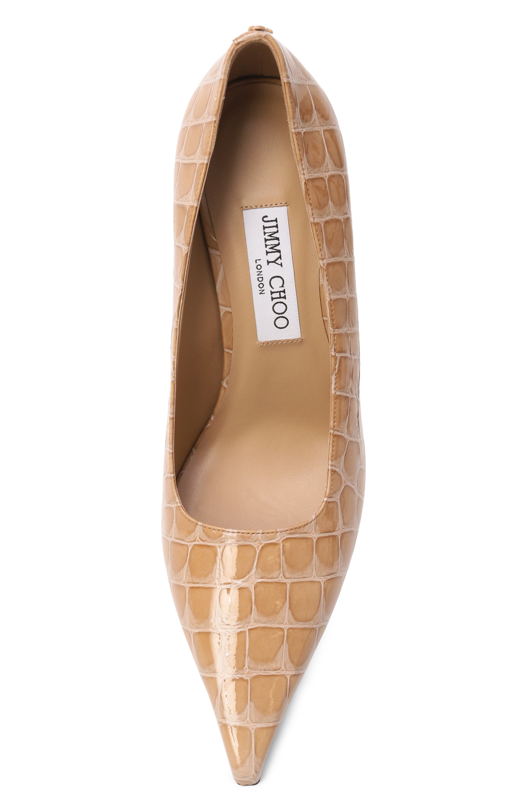 Кожаные туфли ixia 80 JIMMY CHOO, арт. IXIA80CBH, фото 6