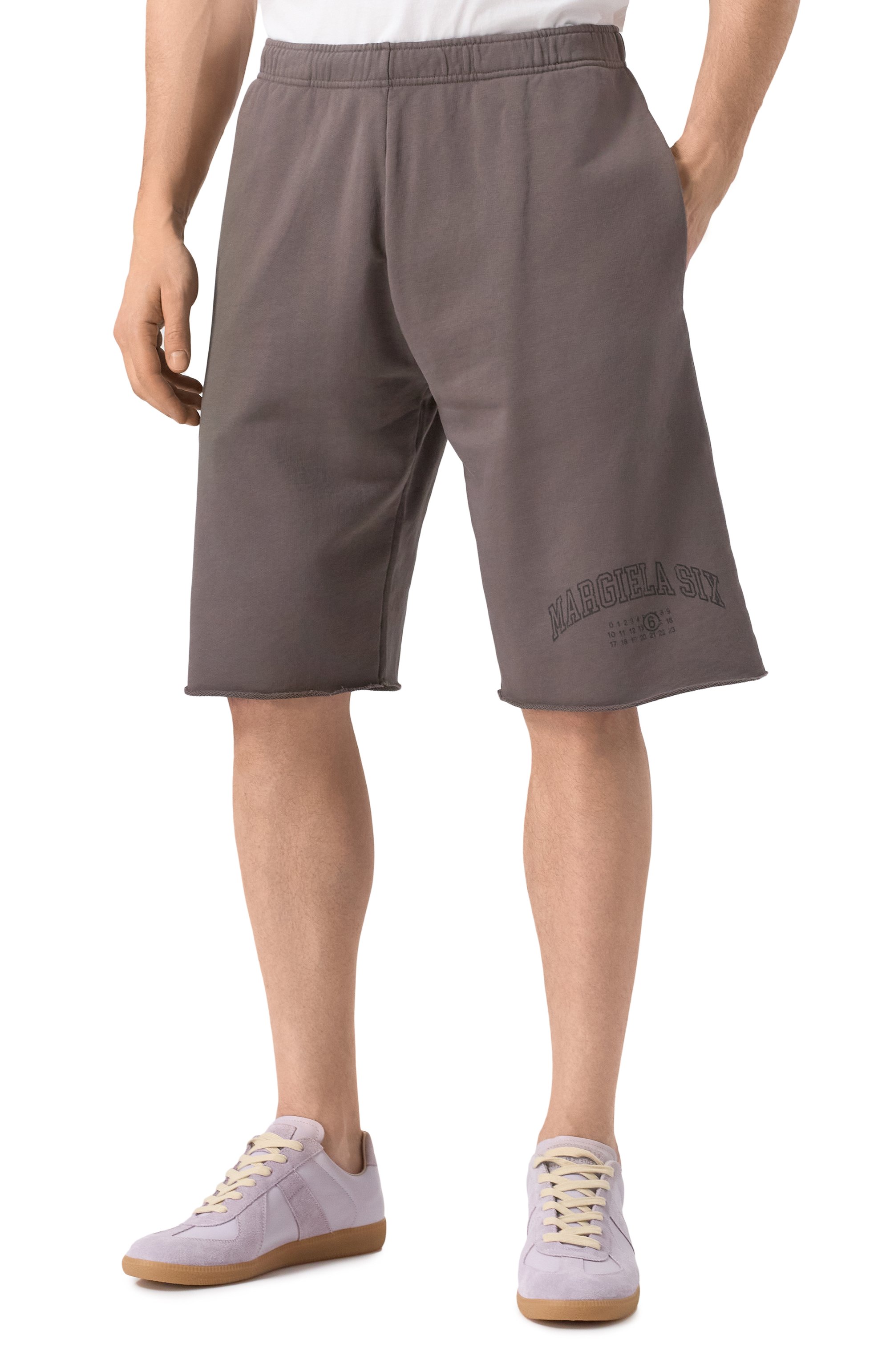 Хлопковые шорты MM6, арт. SH0MU0016/M25012, фото 3