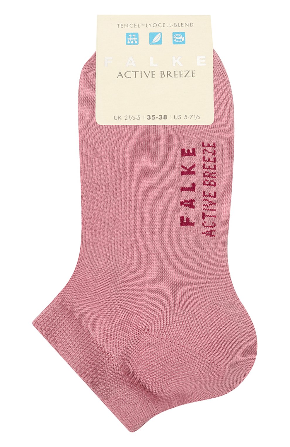 Носки FALKE светло-розового цвета по цене 2310 руб., арт. 46160, фото 1 Носки FALKE, арт. 46160, фото 1