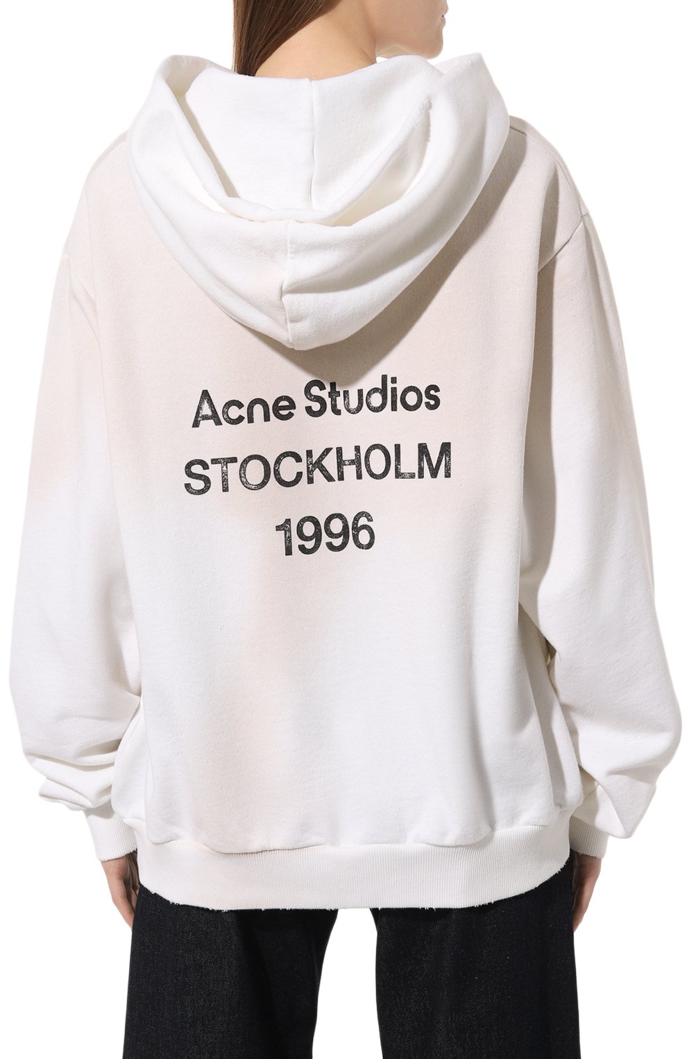 Хлопковое худи ACNE STUDIOS, арт. FN-UX-SWEA000020, фото 4