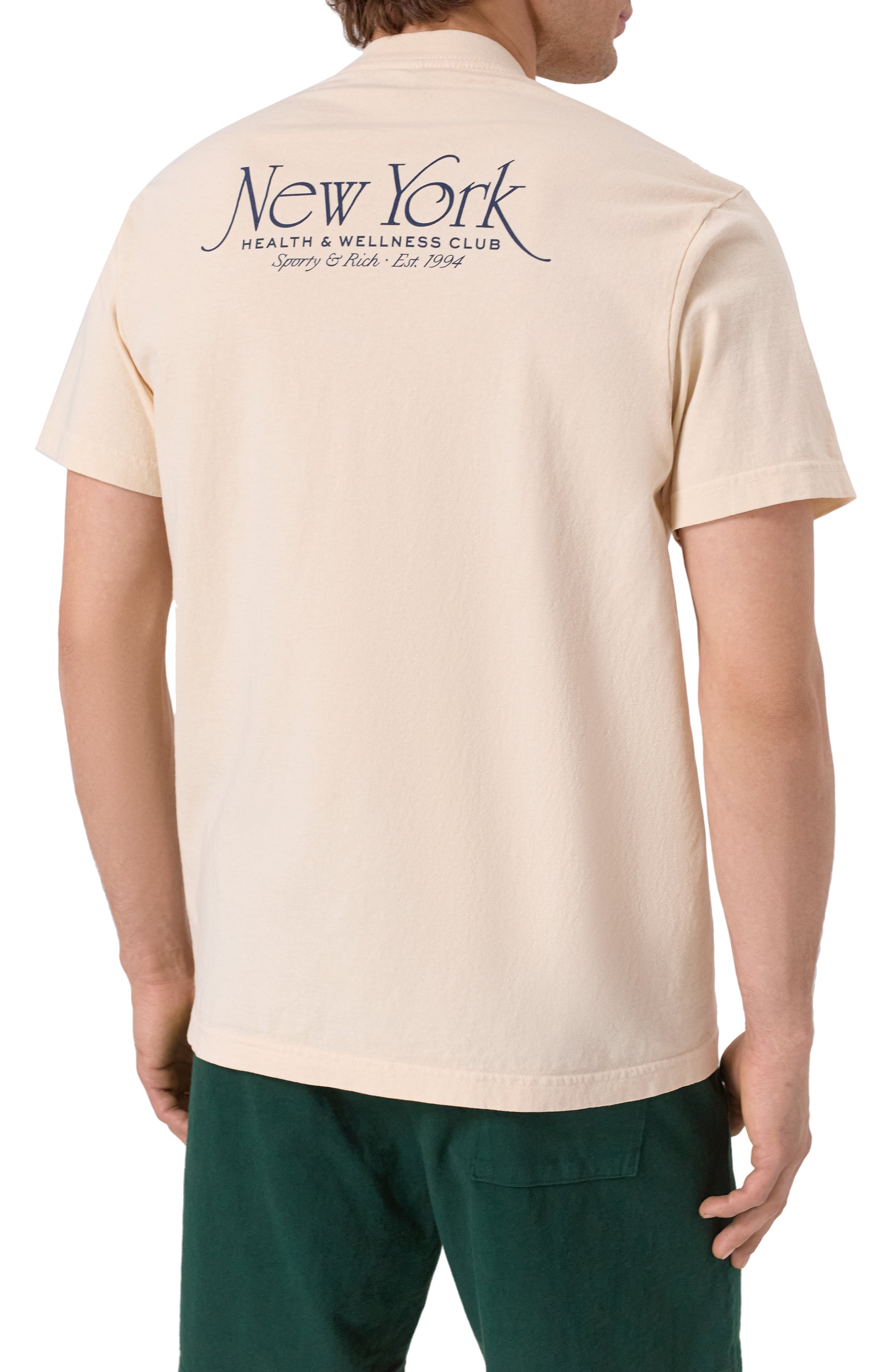 Хлопковая футболка SPORTY AND RICH, арт. T0043508034CR01, фото 4