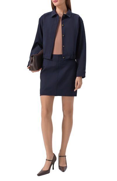 Бомбер из шерсти и вискозы 12 STOREEZ,  арт. 136850, фото 2