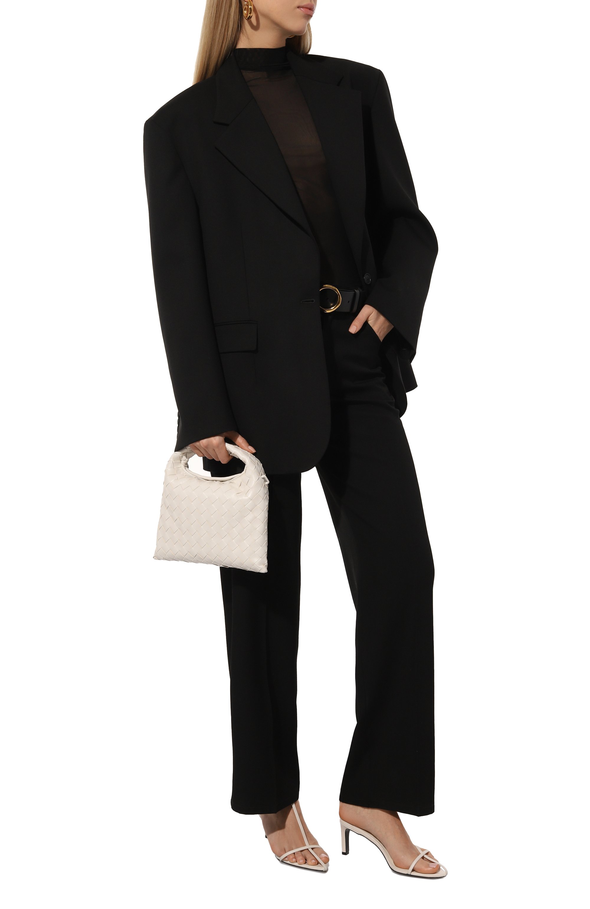 Сумка hop mini BOTTEGA VENETA, арт. 777586-V3IV1, фото 7