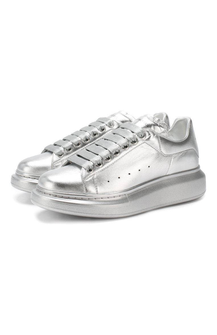 Кожаные кеды ALEXANDER MCQUEEN, арт. 560083/WHV51, фото 1