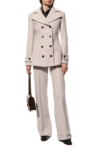 Жакет из шерсти и вискозы TRUSSARDI, арт. 56H00140-1T006112, фото 2