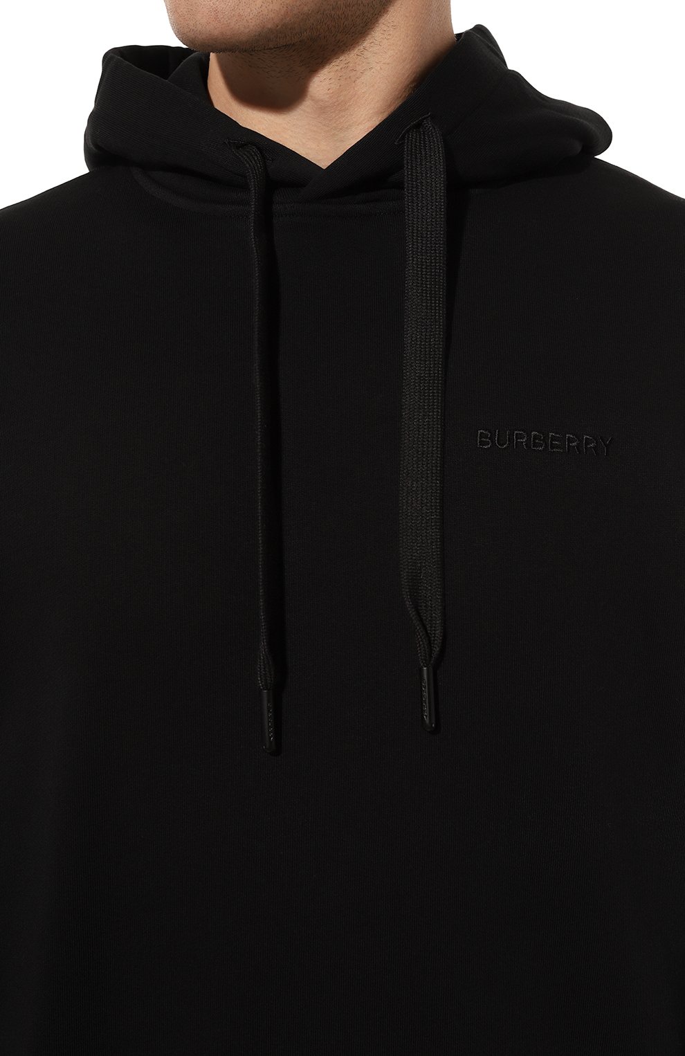 Хлопковое худи BURBERRY, арт. 8072713, фото 5