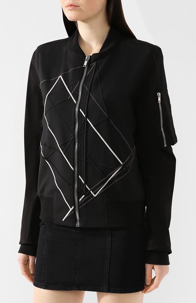 Шерстяной бомбер RICK OWENS, арт. RP19S6705/ZLTEM3, фото 3