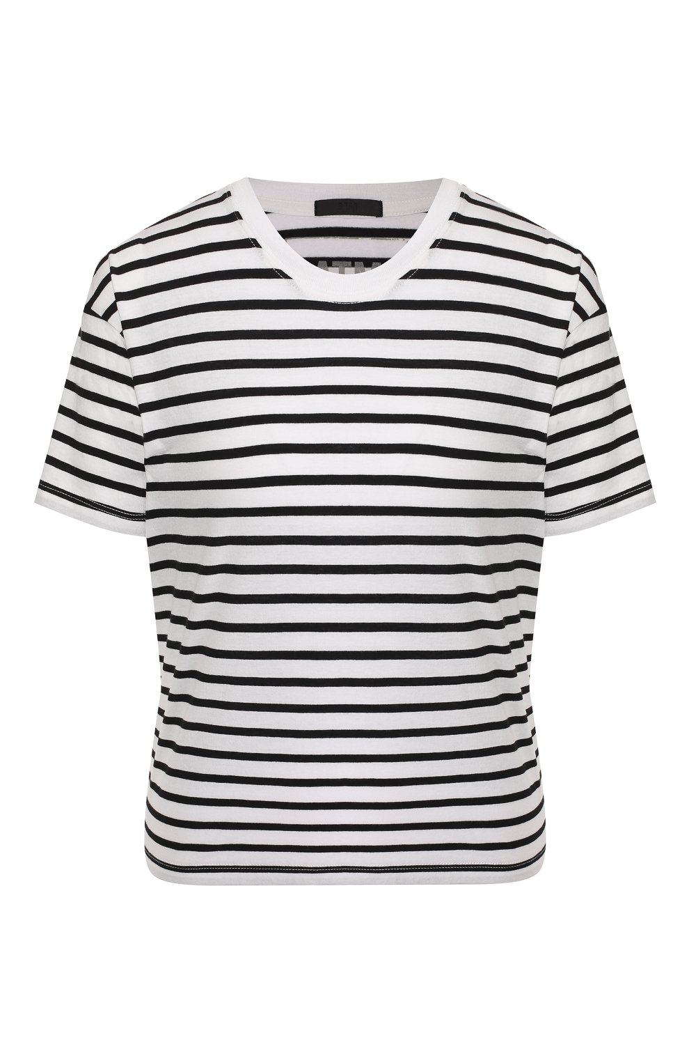 Хлопковая футболка ATM ANTHONY THOMAS MELILLO, арт. AW1321-GAB4, фото 1