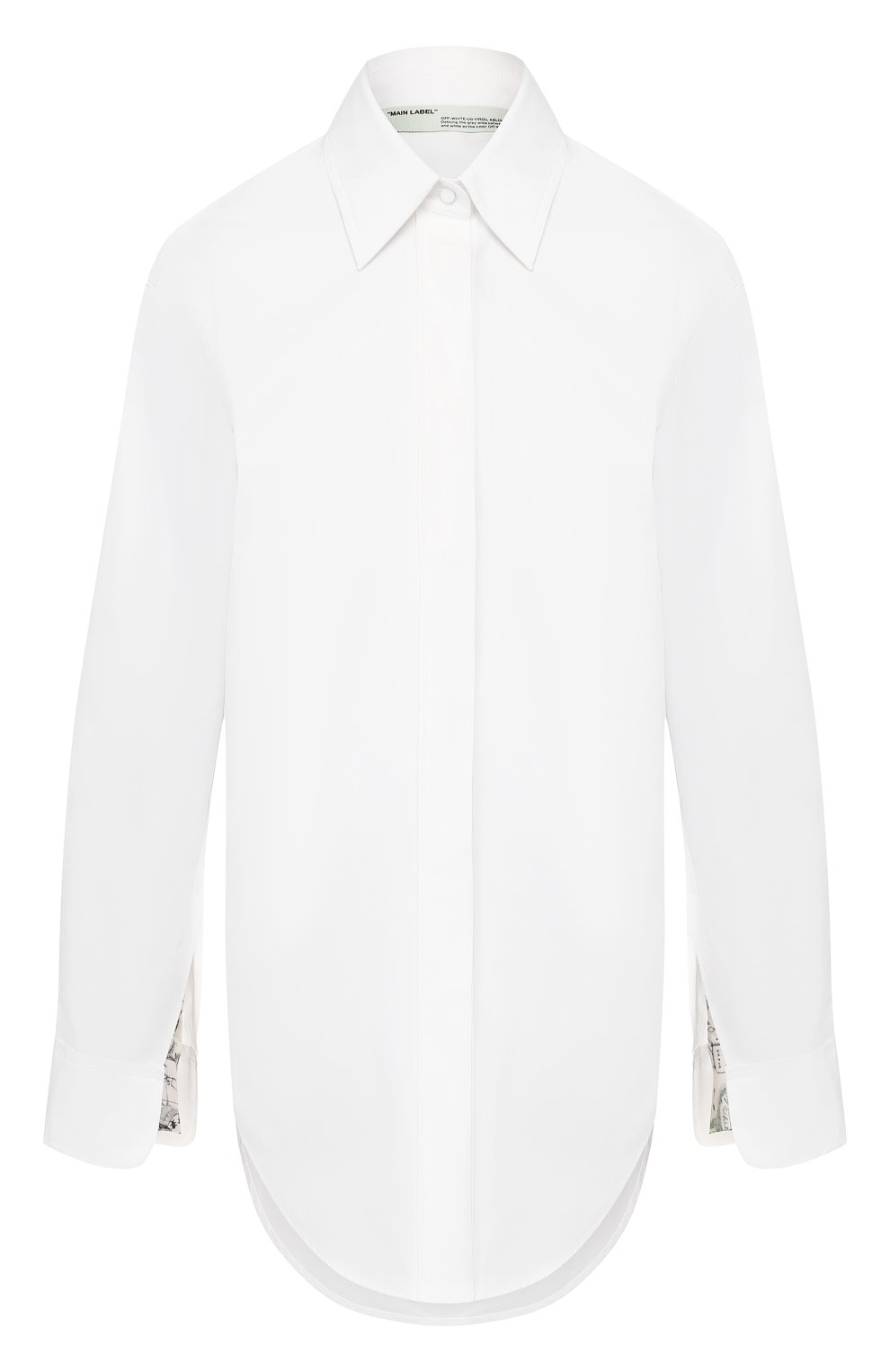 Хлопковая рубашка OFF-WHITE, арт. 0WGA066F197440510199, фото 1