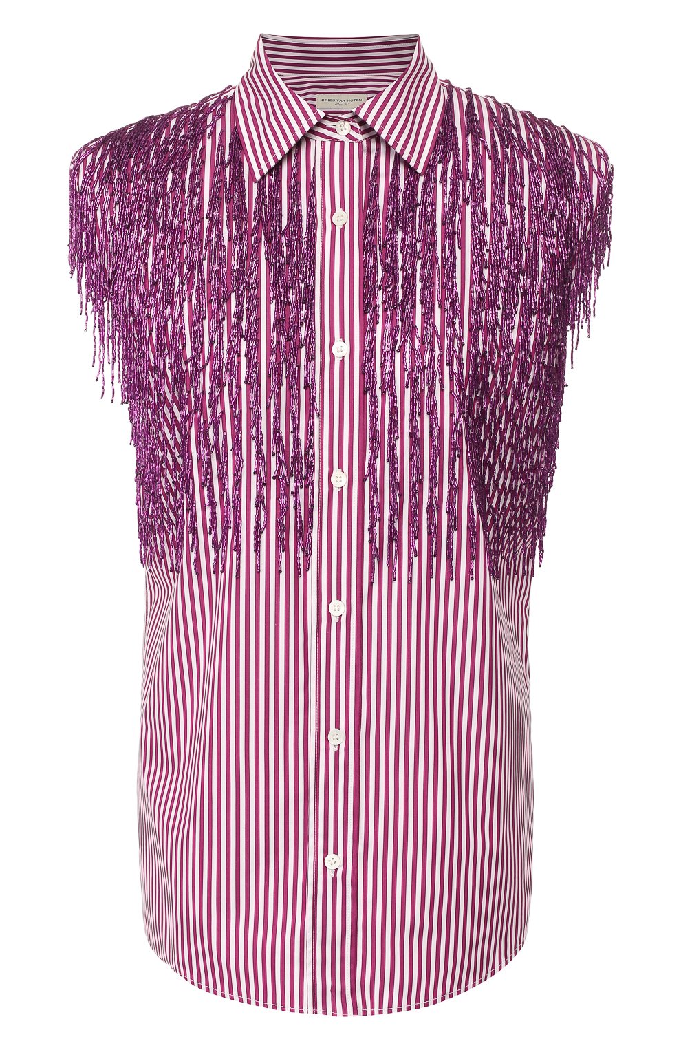 Хлопковая блузка DRIES VAN NOTEN, арт. 191-10726-7215, фото 1