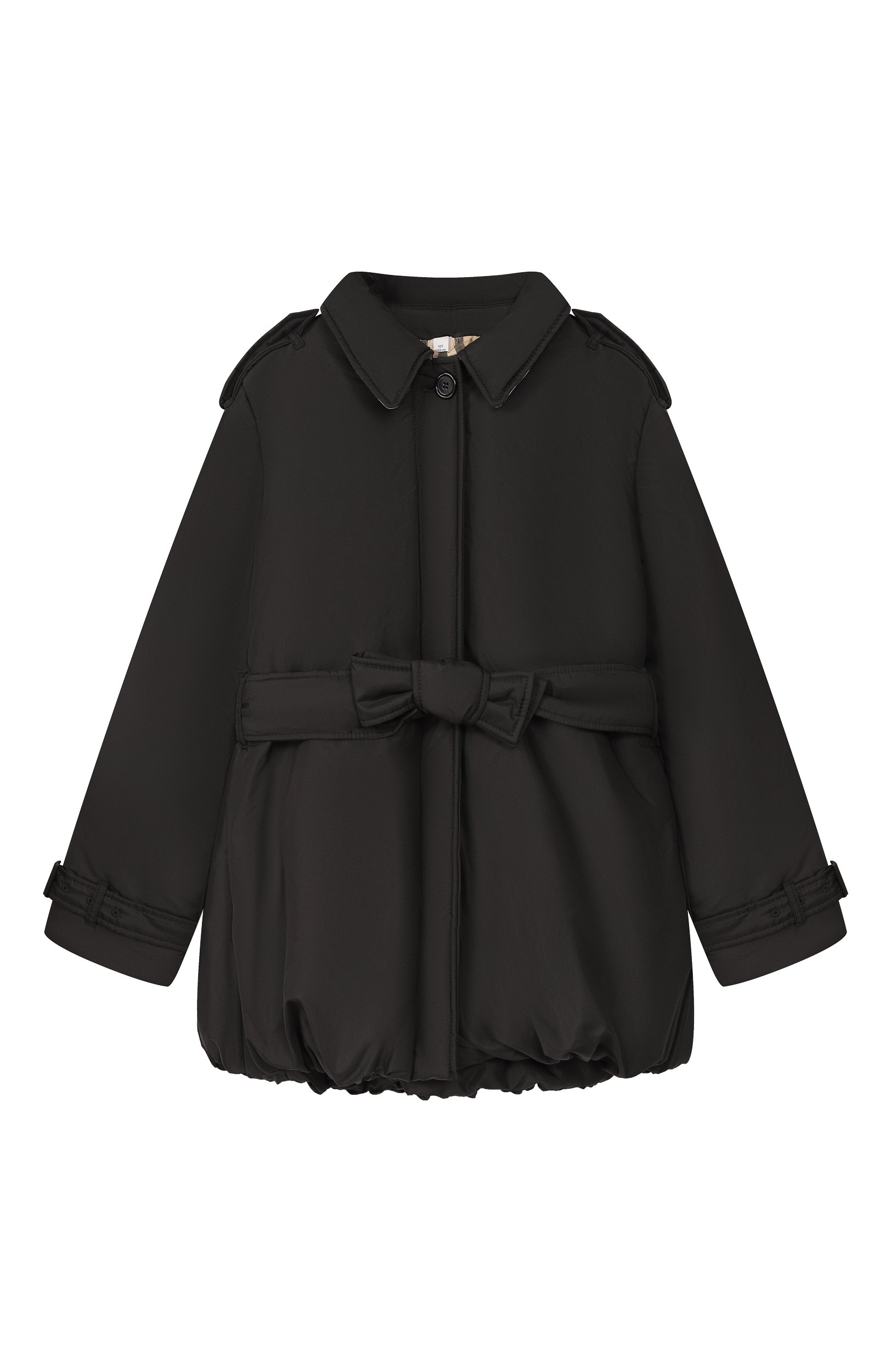 Утепленная куртка BURBERRY черного цвета по цене 105500 руб., арт. 8126126, фото 1 Утепленная куртка BURBERRY, арт. 8126126, фото 1