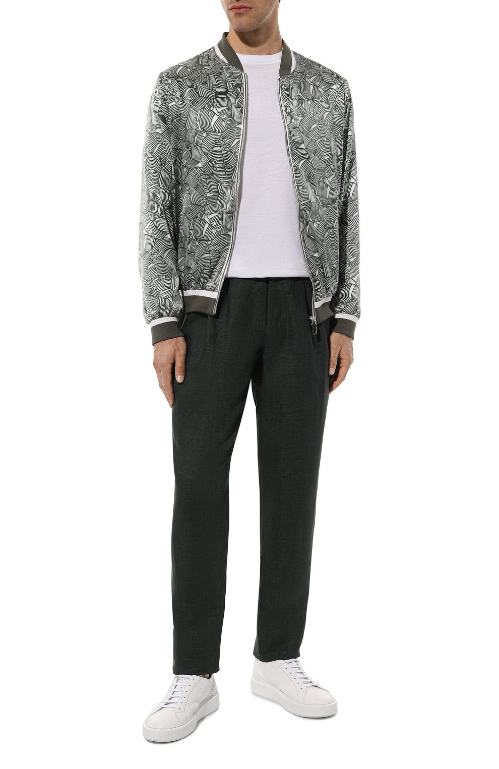 Шелковый бомбер ZILLI, арт. 0B0M00M0600VZCB00, фото 2