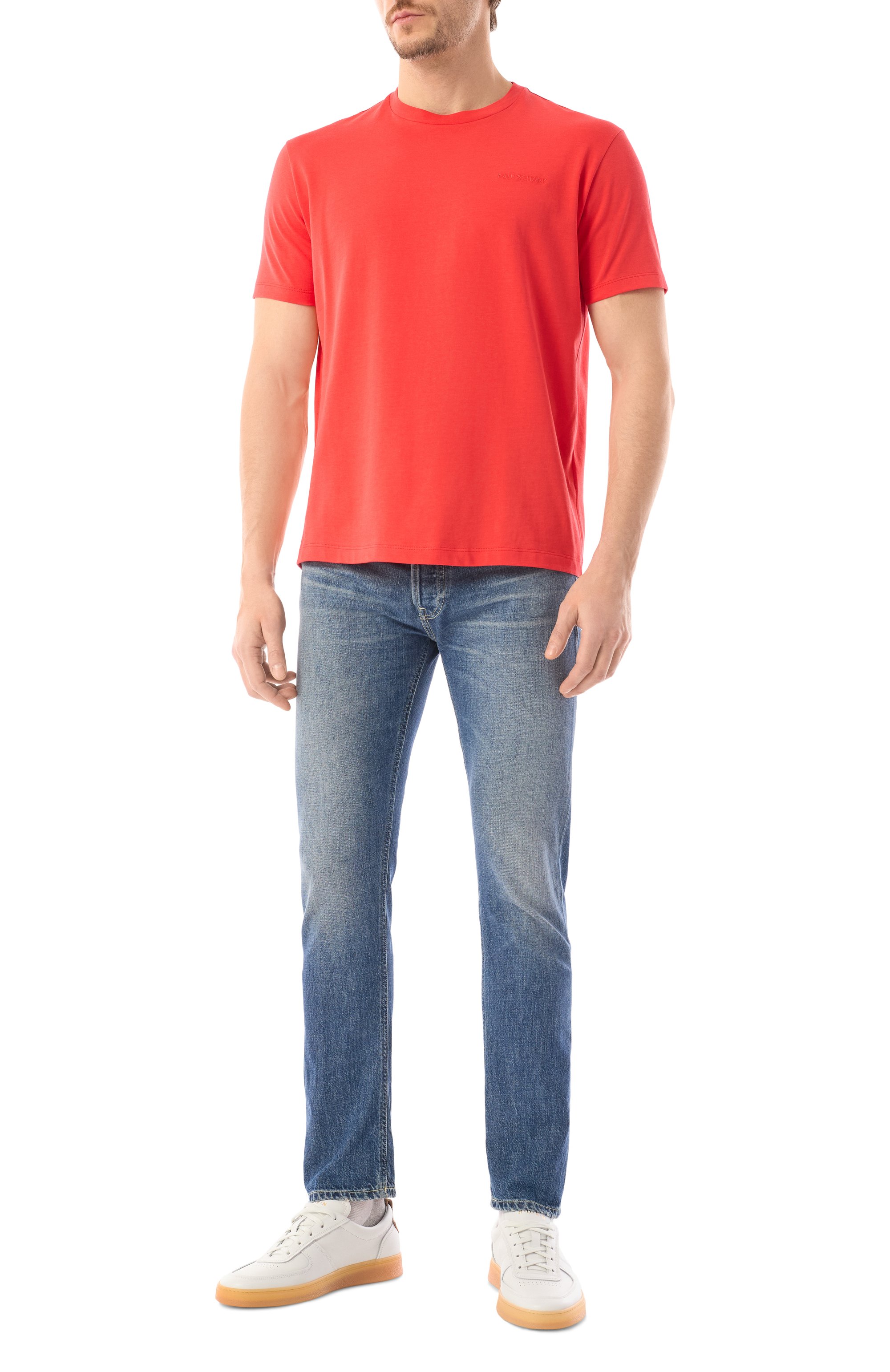 Хлопковая футболка PAUL&SHARK, арт. 25411047, фото 2