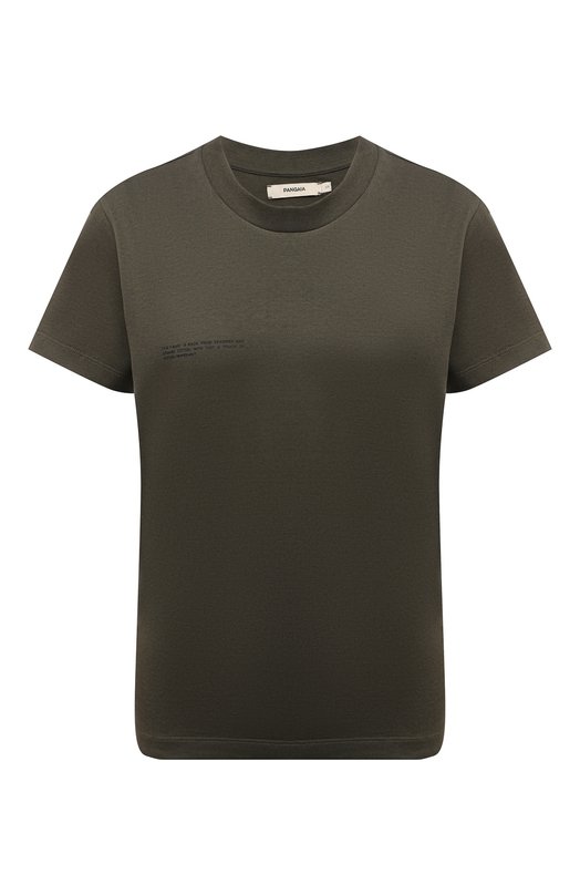 

Хлопковая футболка PANGAIA, Зелёный