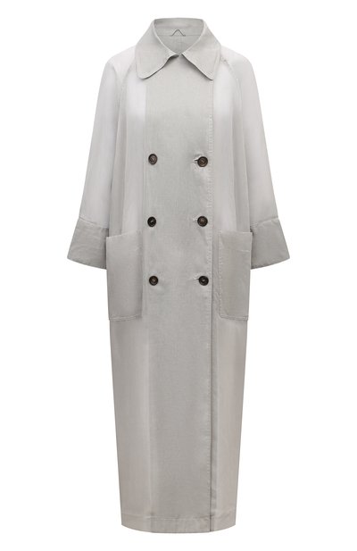 Женский хлопковый плащ BRUNELLO CUCINELLI, арт. MH7939890P