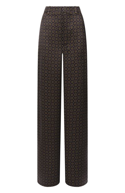 Женские атласные брюки SAINT LAURENT, арт. 820232/Y6K84