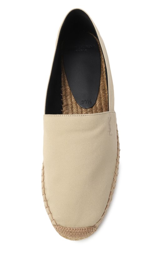 Текстильные эспадрильи Saint Laurent 818248/AADNZ Бежевый  818248/AADNZ Фото 6