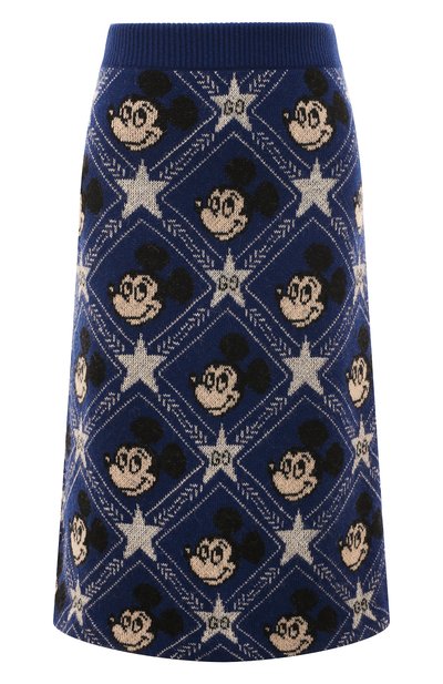 Шерстяная юбка disney x gucci GUCCI, арт. 606208 XKA57, фото 1