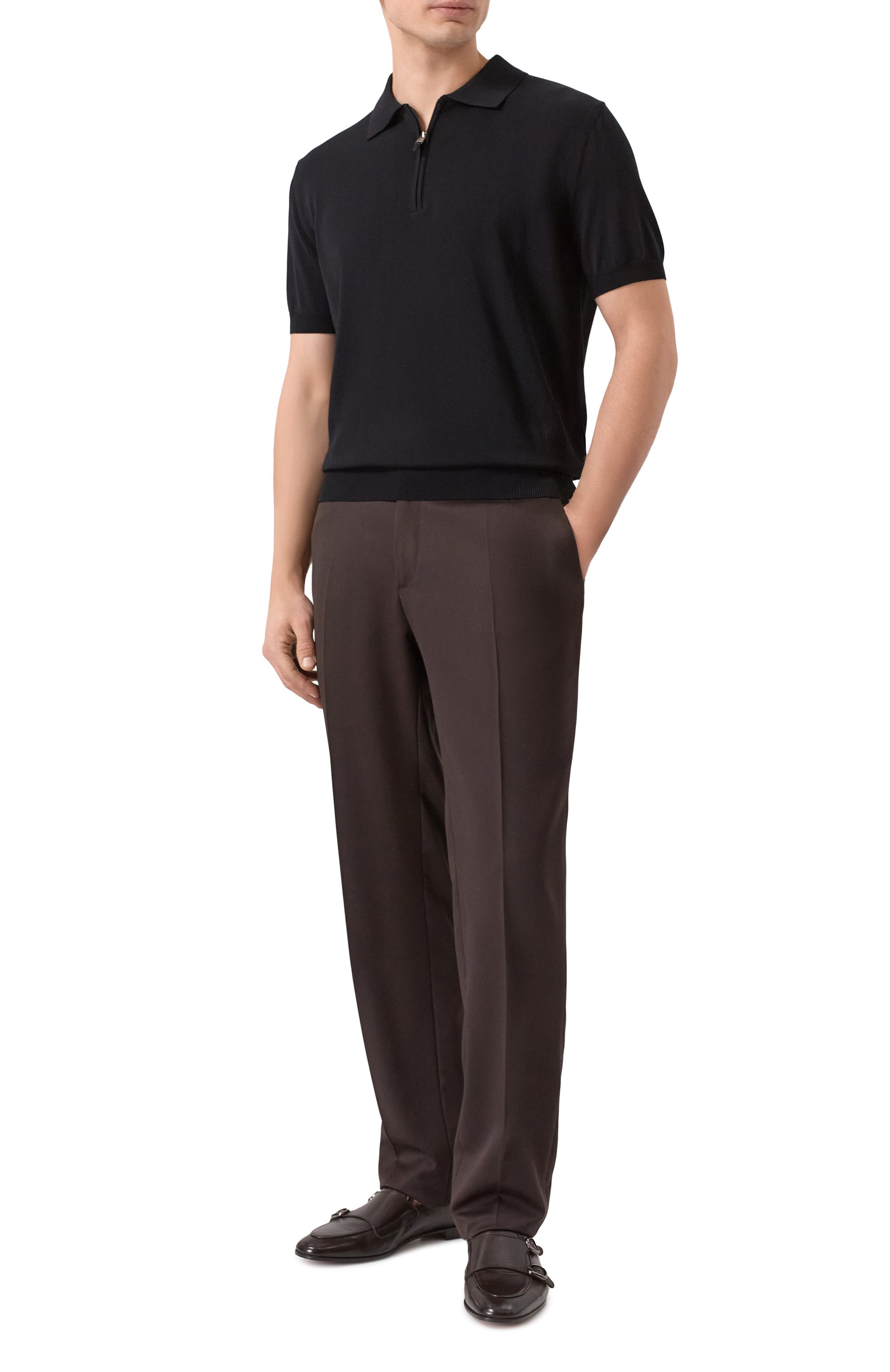 Хлопковое поло CANALI, арт. C0454/MK02459, фото 2