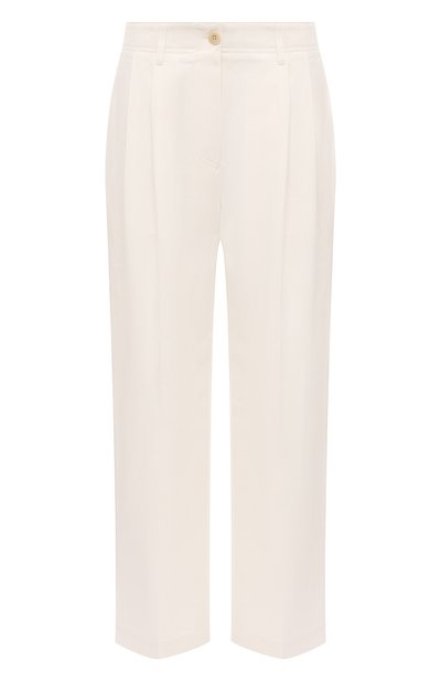 Женские хлопковые брюки TOTEME, арт. 242-WRB1641-FB0103