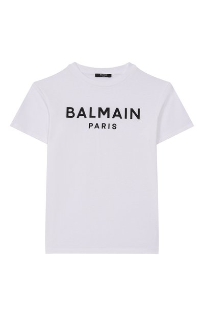 Хлопковая футболка BALMAIN, арт. BX8P01