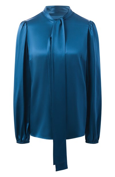 Женская атласная блузка DOLCE & GABBANA, арт. F5Q44T/FU1UU
