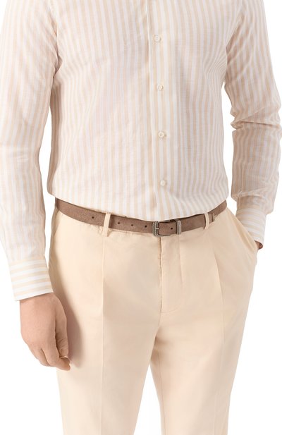 Кожаный ремень BRUNELLO CUCINELLI, арт. MAUGP259, фото 2