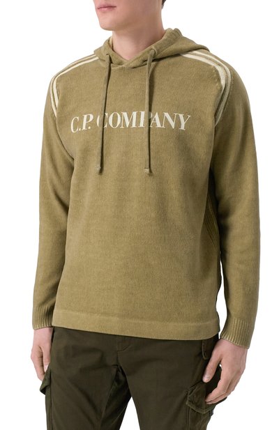 Хлопковое худи C.P. COMPANY, арт. 20CMKN205A/110647S, фото 3