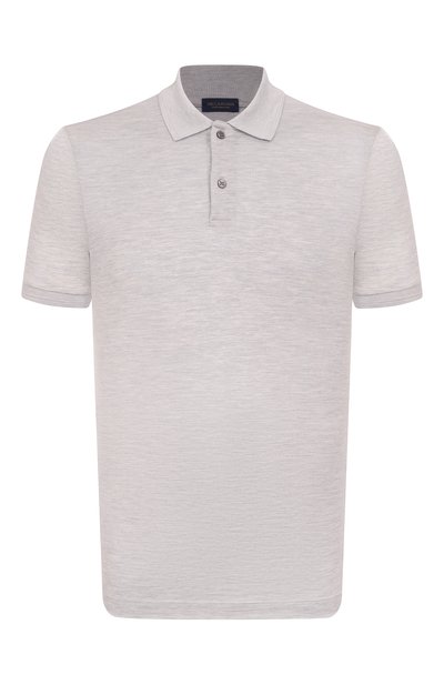 Мужское поло из шелка и хлопка PAUL&SHARK, арт. 25411208