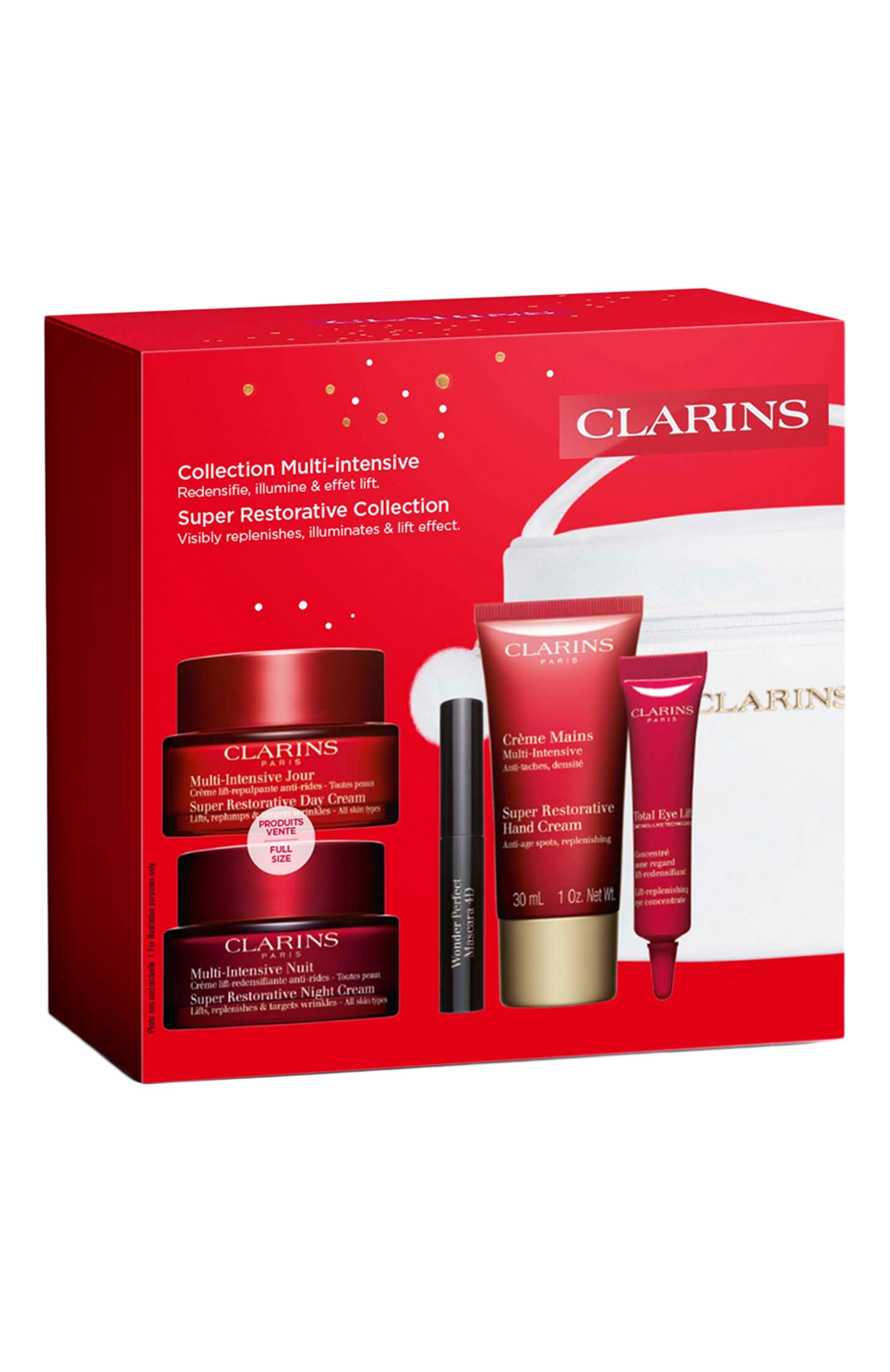Набор multi-intensive (2x50+3+7+30+0,9ml) CLARINS бесцветного цвета по цене 26800 руб., арт. 80121938, фото 4 Набор multi-intensive (2x50+3+7+30+0,9ml) CLARINS, арт. 80121938, фото 4