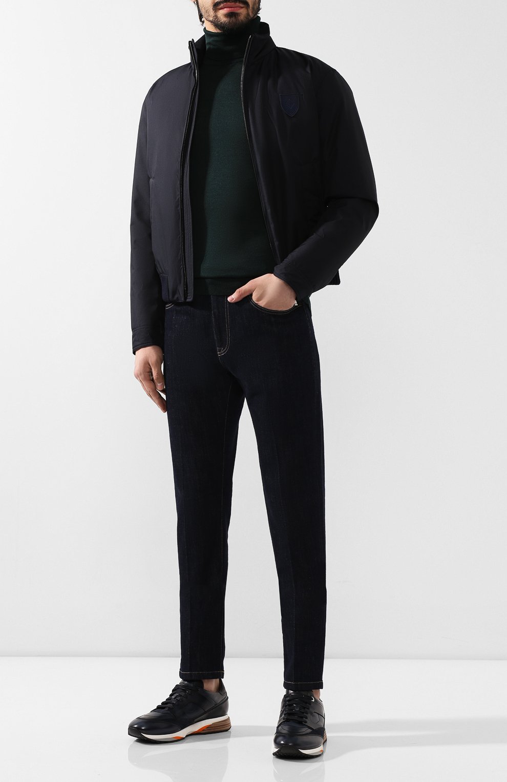 Водолазка из шерсти и шелка DANIELE FIESOLI, арт. DF 0040/B, фото 2