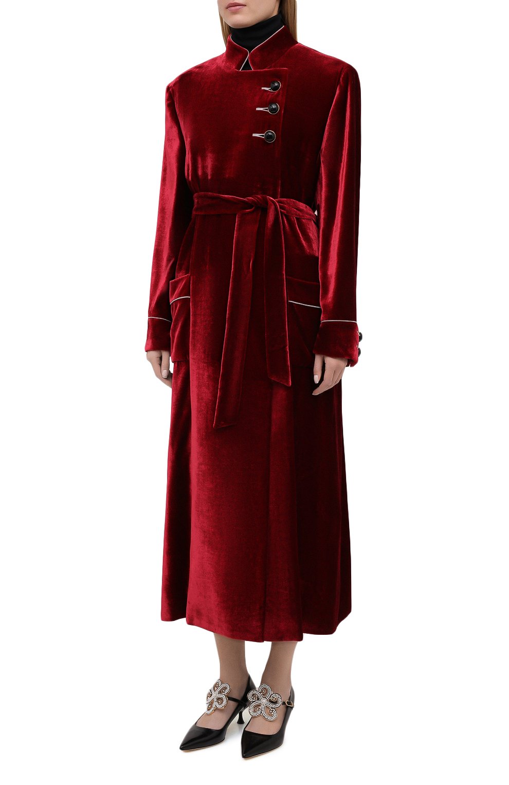 Пальто из вискозы GIORGIO ARMANI, арт. 0WH0L04P/T01I7, фото 3