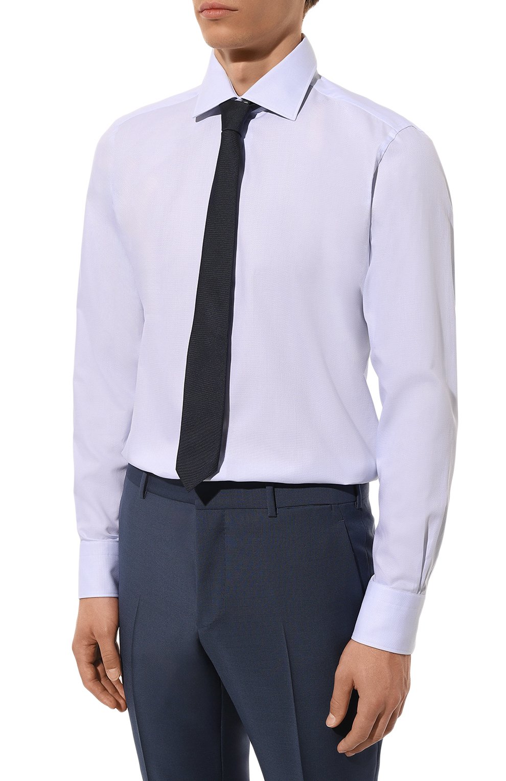 Хлопковая сорочка ZEGNA, арт. 701033A7/9MS0JI, фото 3