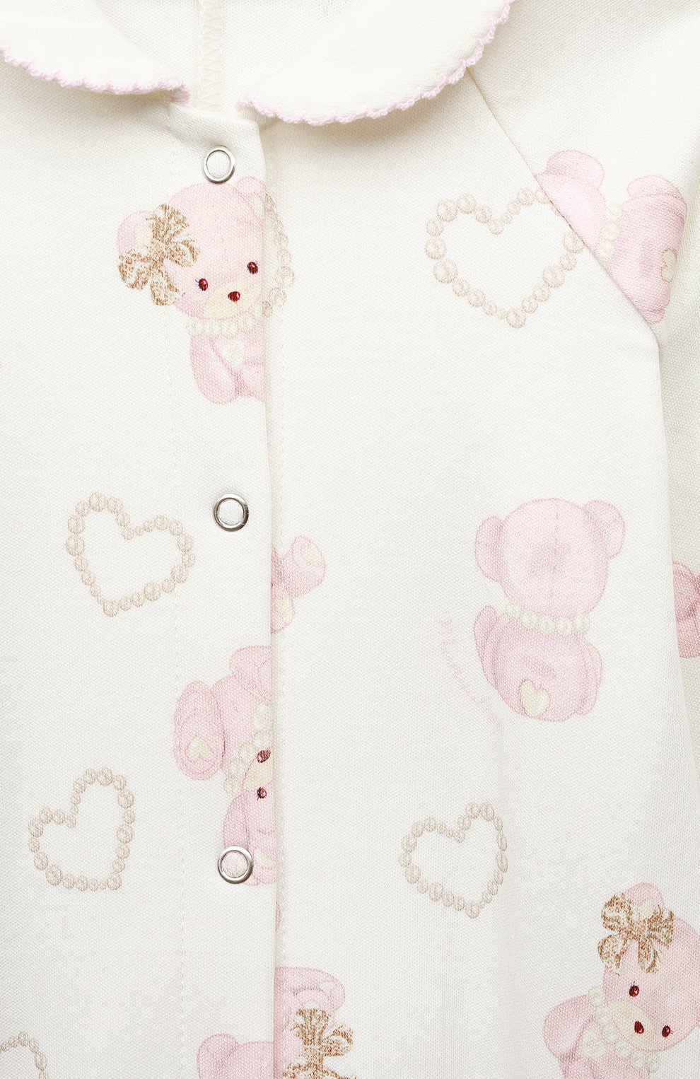 Хлопковый комбинезон MONNALISA, арт. 350206, фото 3