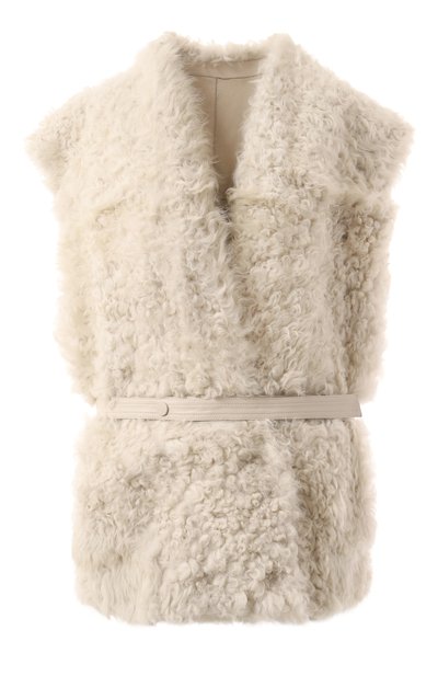 Женский двусторонний жилет из меха овчины VENERA M., арт. YLKBP