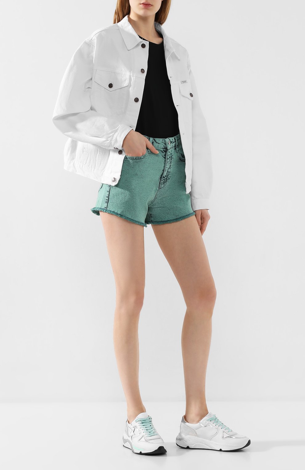 Джинсовые шорты ICEBERG, арт. 20E I2P0/D102/6005, фото 2