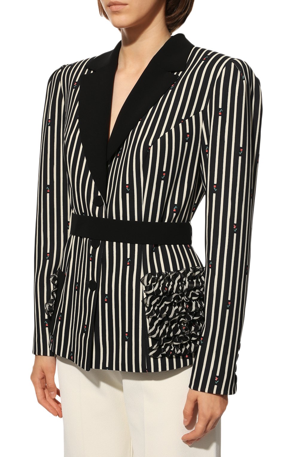 Шелковый жакет ULYANA SERGEENKO, арт. GCC010SS22P 0972т22, фото 3
