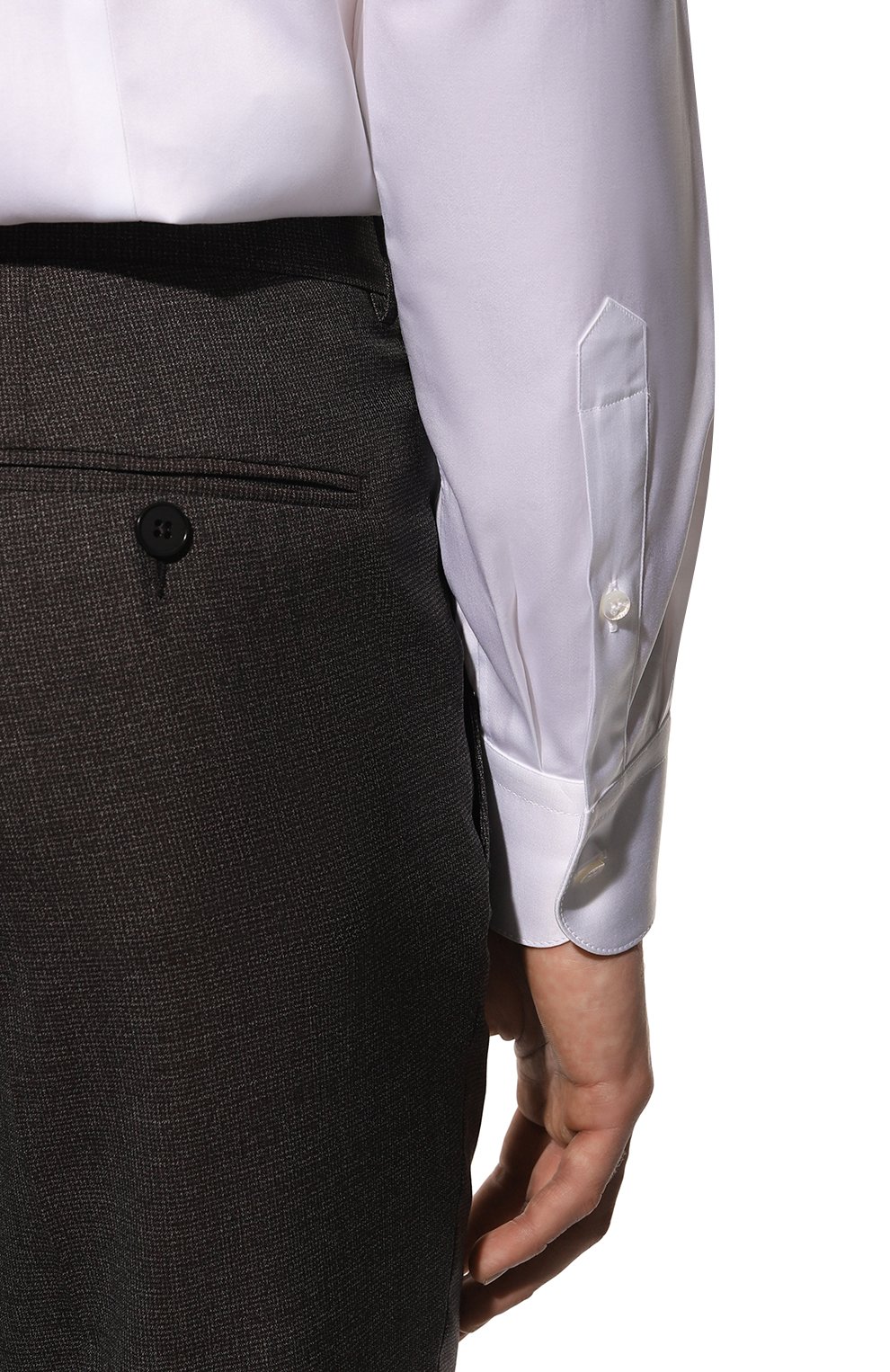 Хлопковая сорочка ZILLI, арт. MFY-4230-8380/0022, фото 6